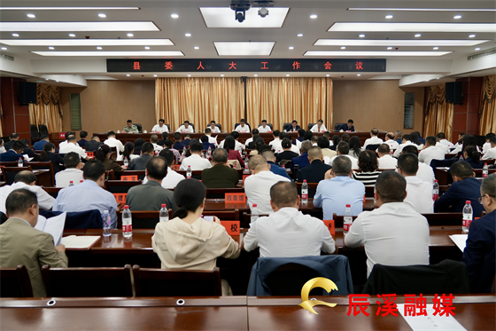 辰溪县召开县委人大工作会议 丁热平出席并讲话