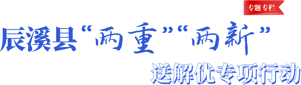 辰溪县“两重”“两新”送解优专项行动