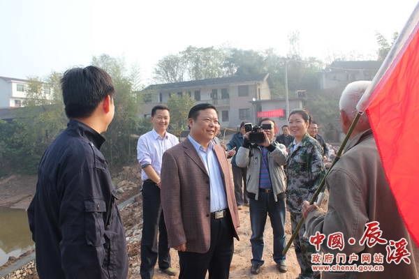 周详调研乡镇水利冬修工作 - 辰溪县人民政府